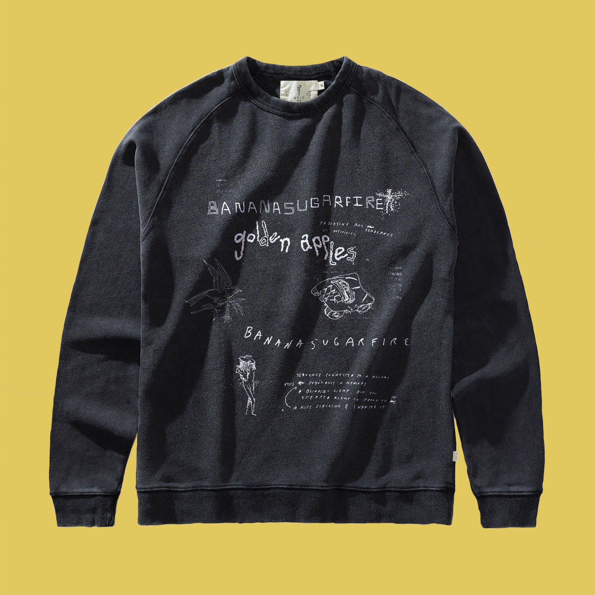Golden Apples - Bananasugarfire Sweatshirt – Lame-O Records